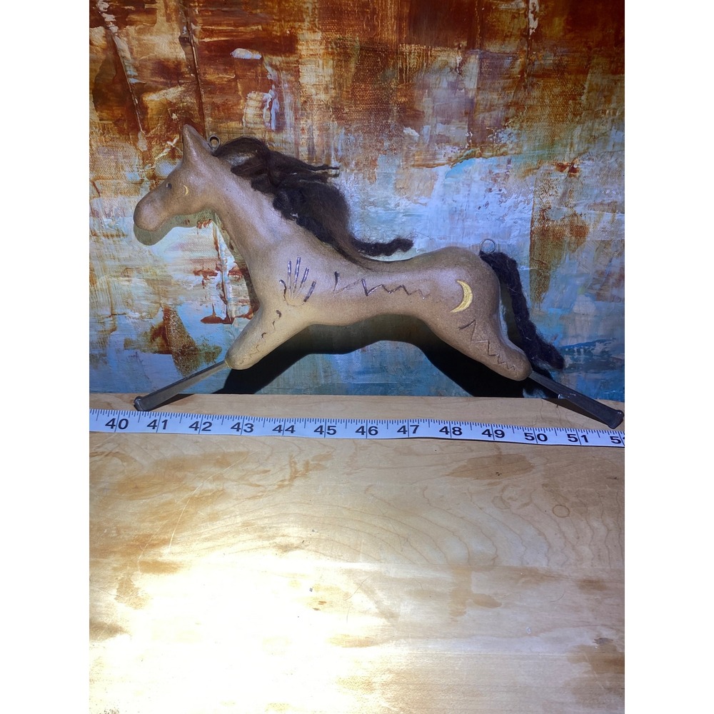 Sheena Cameron Rainy Lake Messenger Horse Ceramic Sculpture New Mexico Artist - Picture 2 of 6